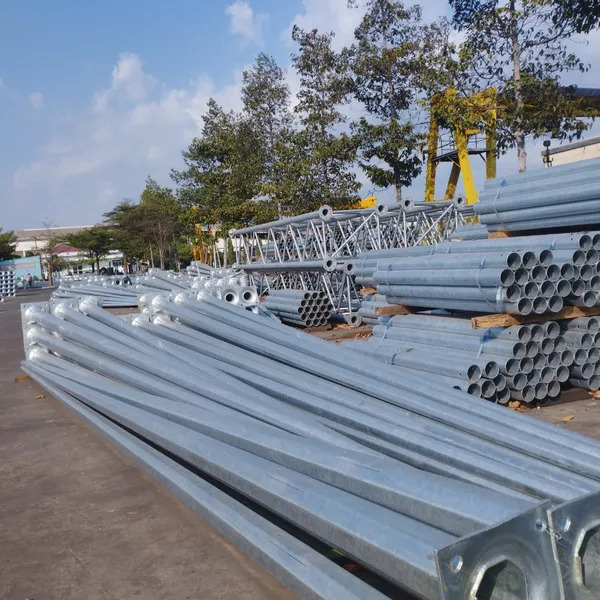 Trụ đèn  bát giác 11m