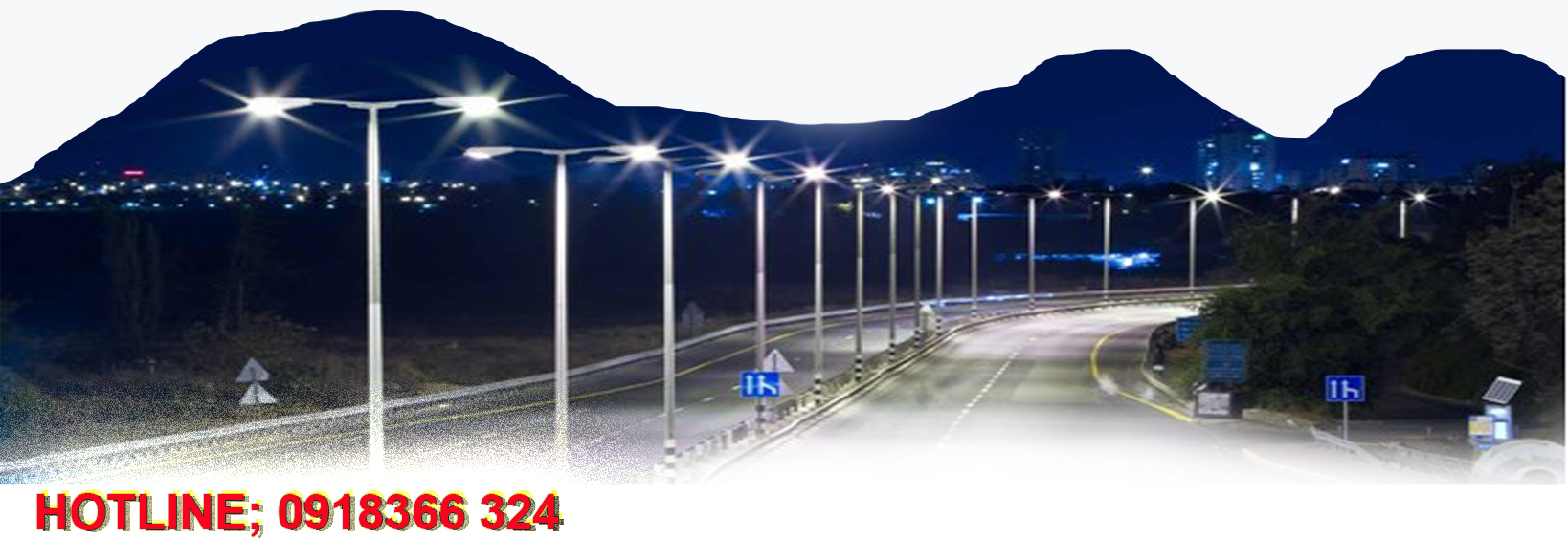 trụ đèn chiếu sáng