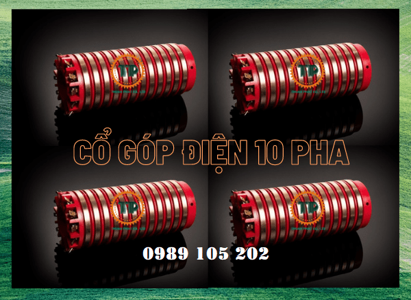 Cổ góp điện 10 pha cốt 50mm Cổ góp điện 10 pha cốt 50mm