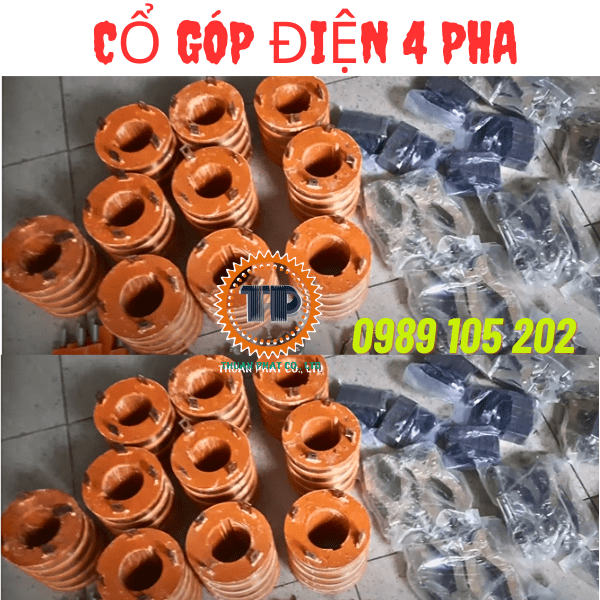 Cổ góp điện 4 pha giá sỉ Cổ góp điện 4 pha giá sỉ