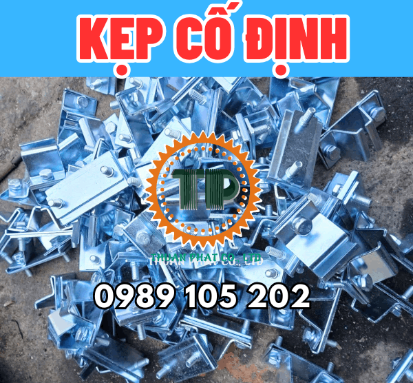 Kẹp cố định ray C Kẹp cố định ray C