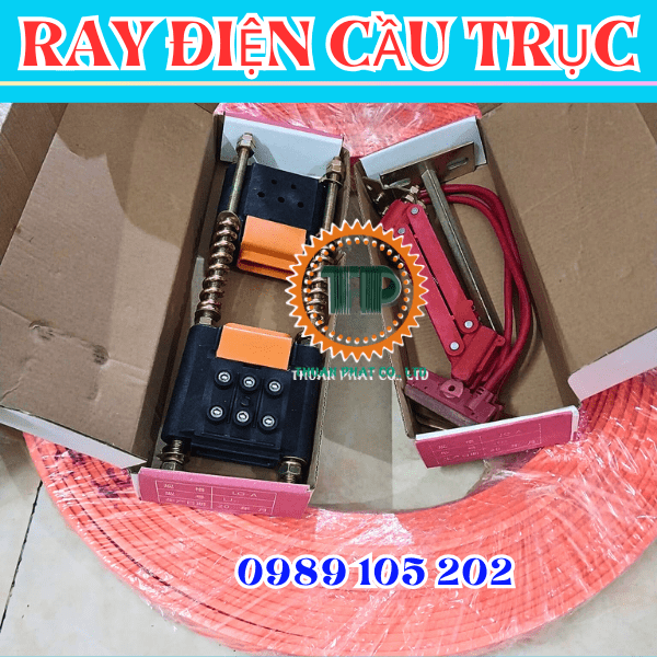 Ray điện an toàn cầu trục 3P-50A Ray điện an toàn cầu trục 3P-50A
