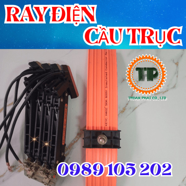 Ray điện an toàn cầu trục 4P-100A Ray điện an toàn cầu trục 4P-100A