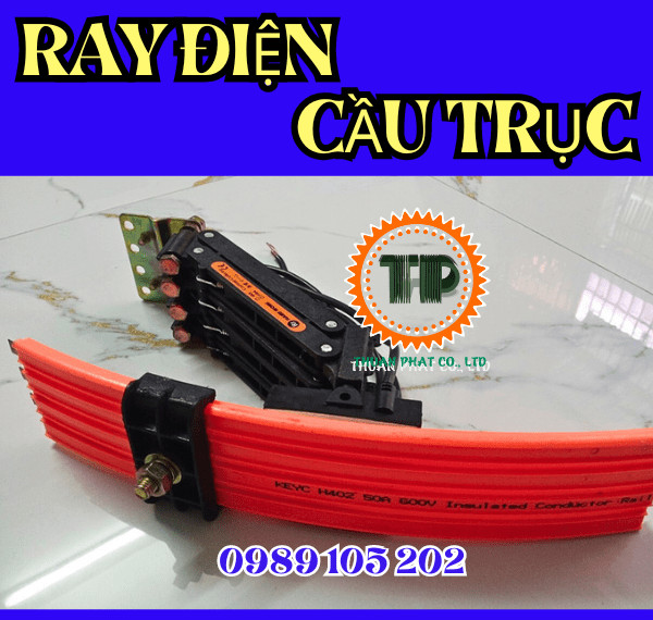 Ray điện an toàn cầu trục 4P-100A Ray điện an toàn cầu trục 4P-100A