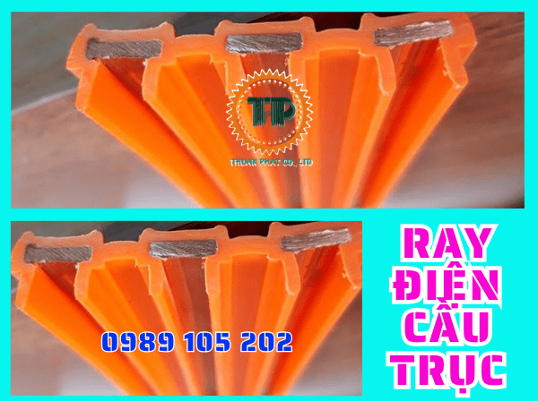 Ray điện cầu trục 3P-100A Ray điện cầu trục 3P-100A