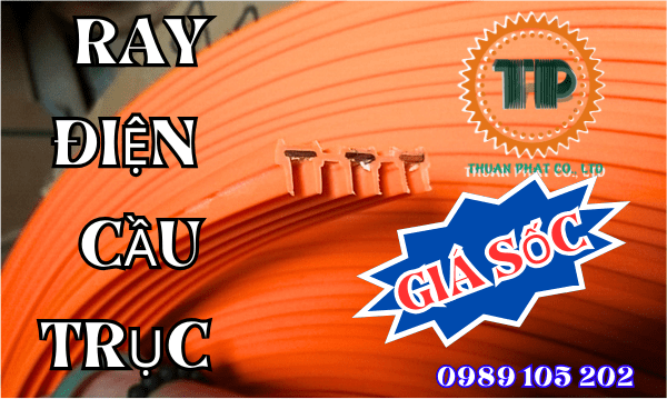 Ray điện cầu trục 3P-100A Ray điện cầu trục 3P-100A