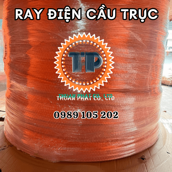 Ray điện thanh quẹt cho cầu trục Ray điện thanh quẹt cho cầu trục