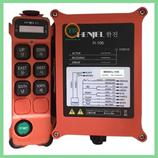 Điều khiển từ xa cầu trục Henjel-H106
