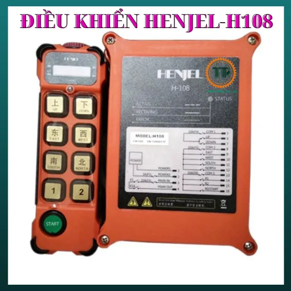Điều khiển từ xa cầu trục Henjel-H108