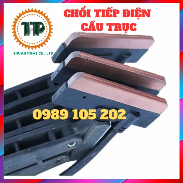 Chổi tiếp điện cầu trục 3 pha