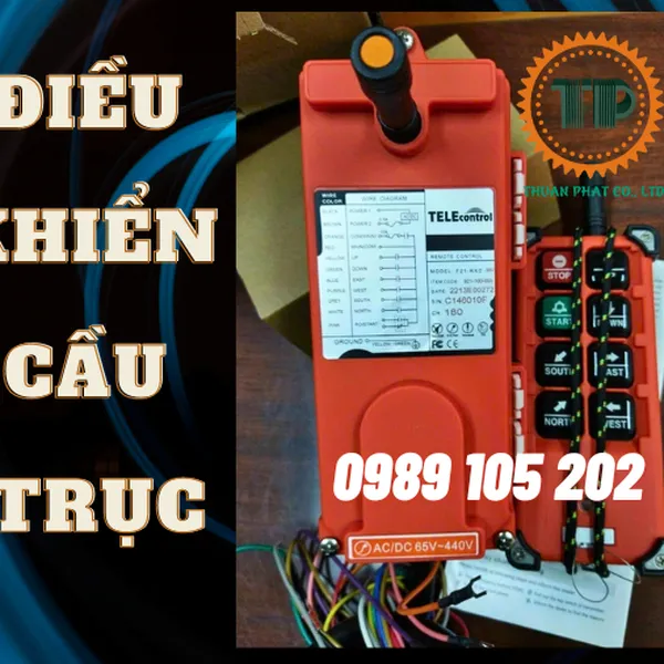 Điều khiển từ xa 8 nút Telecrane F21-E1B