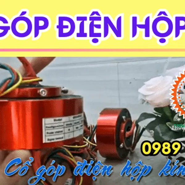 Cổ góp điện hộp kín 3 pha