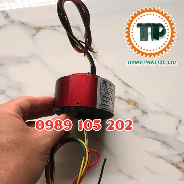 Cổ góp điện hộp kín 4 pha Model SRH2578-4P