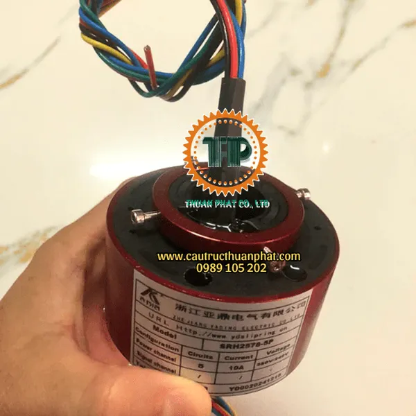 Cổ góp điện hộp kín 5 pha 10A