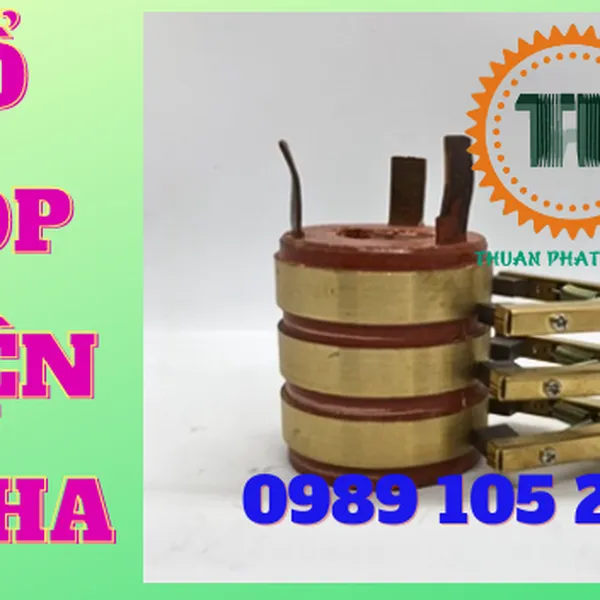 Cổ góp điện 3 pha