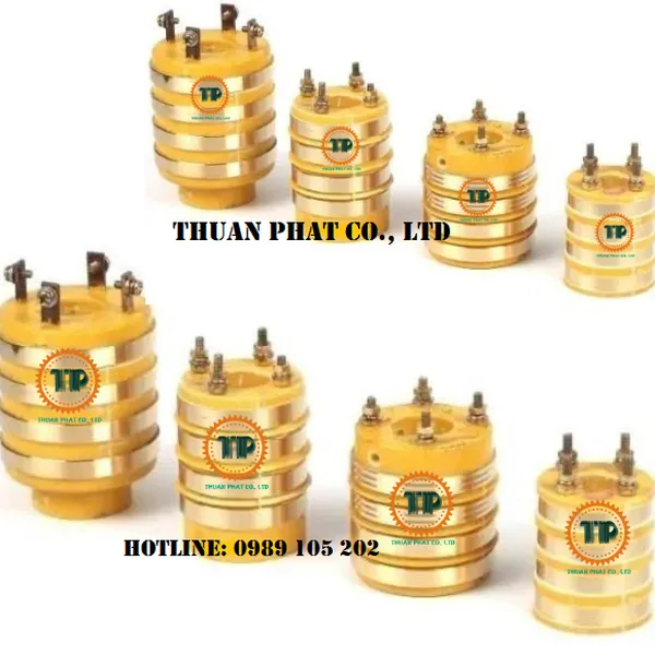 Cổ góp điện mini cho máy đóng gói