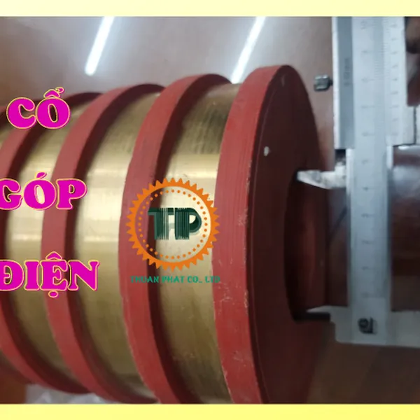 Cổ góp điện 4 pha rãnh âm 60x140x130