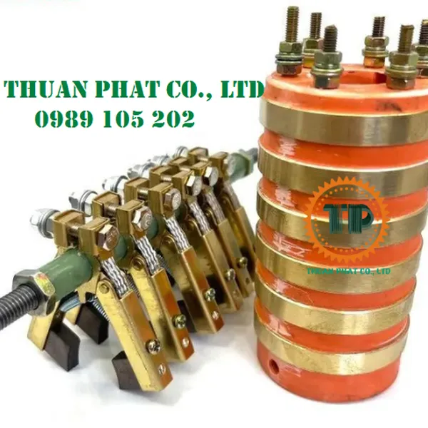 Cổ góp điện 6 pha