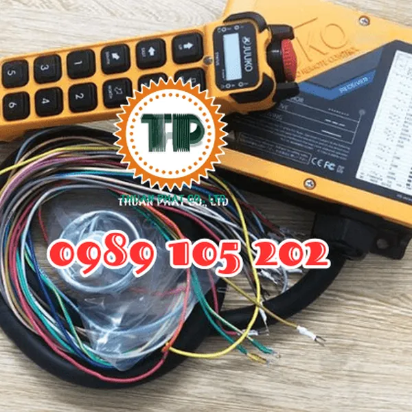 Bộ điều khiển cầu trục Juuko 12 nút K1200, K1212