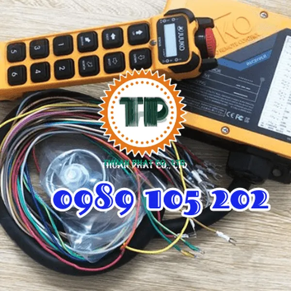  Bộ điều khiển cầu trục Juuko 12 nút K1200, K1212