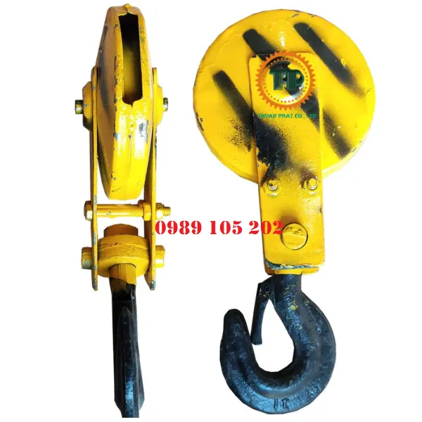 Móc cẩu cầu trục 1 tấn, 2 tấn, 3 tấn, 5 tấn