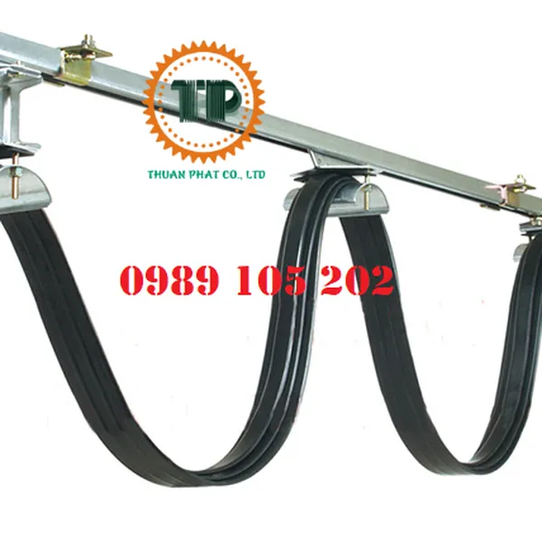 C-track Rail cáp dẹt cầu trục