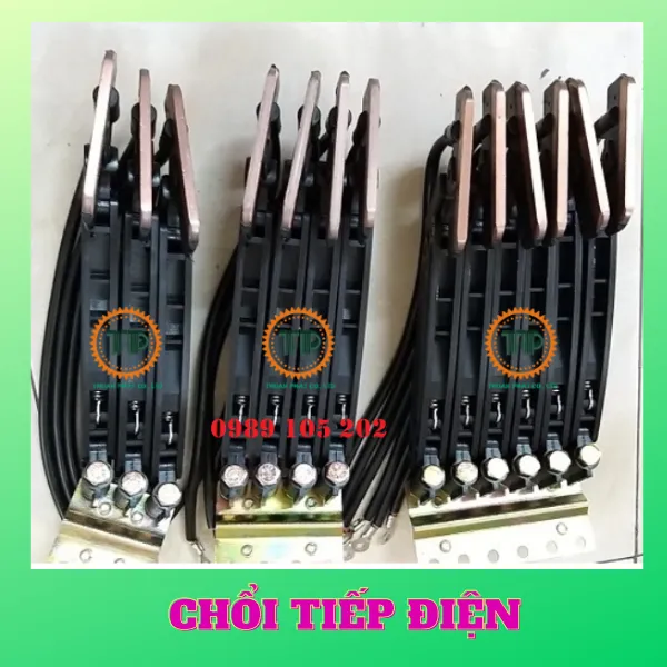 Chổi tiếp điện an toàn 1P100A, 1P200A, 1P500A, 3P30A, 3P60A, 3P100A, 3P150A, 4P30A, 4P60A, 4P100A, 4P150A, 6P30A, 6P60A, 6P100A