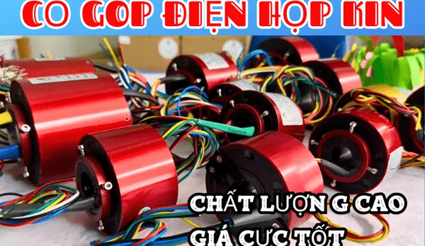 Cổ góp điện hộp kín 4 pha 10A model SRH2578-4P