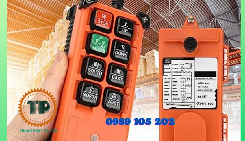 2 phương pháp điều khiển cầu trục và 5 ưu nhược điểm của điều khiển từ xa cầu trục