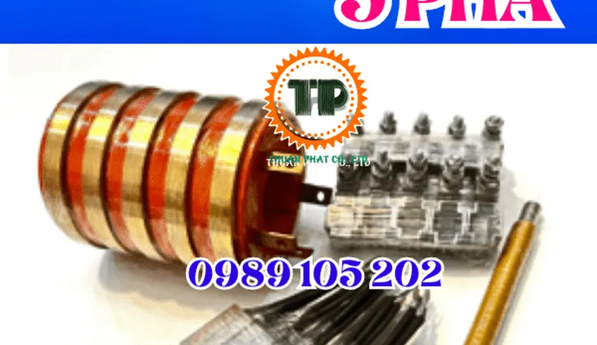 Cổ góp điện 5 pha rãnh dương