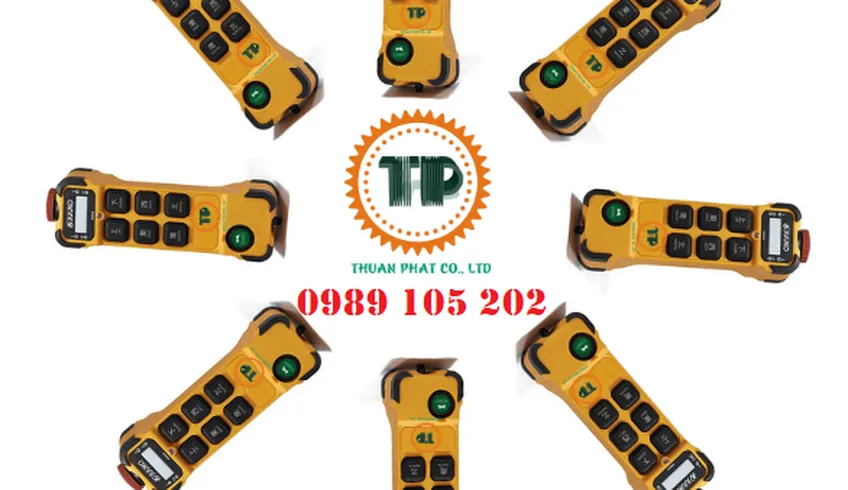 TOP 5 điều khiển cầu trục từ xa được chọn mua nhiều nhất