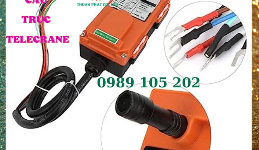 Điều khiển cầu trục - điều khiển từ xa và các lỗi thường gặp