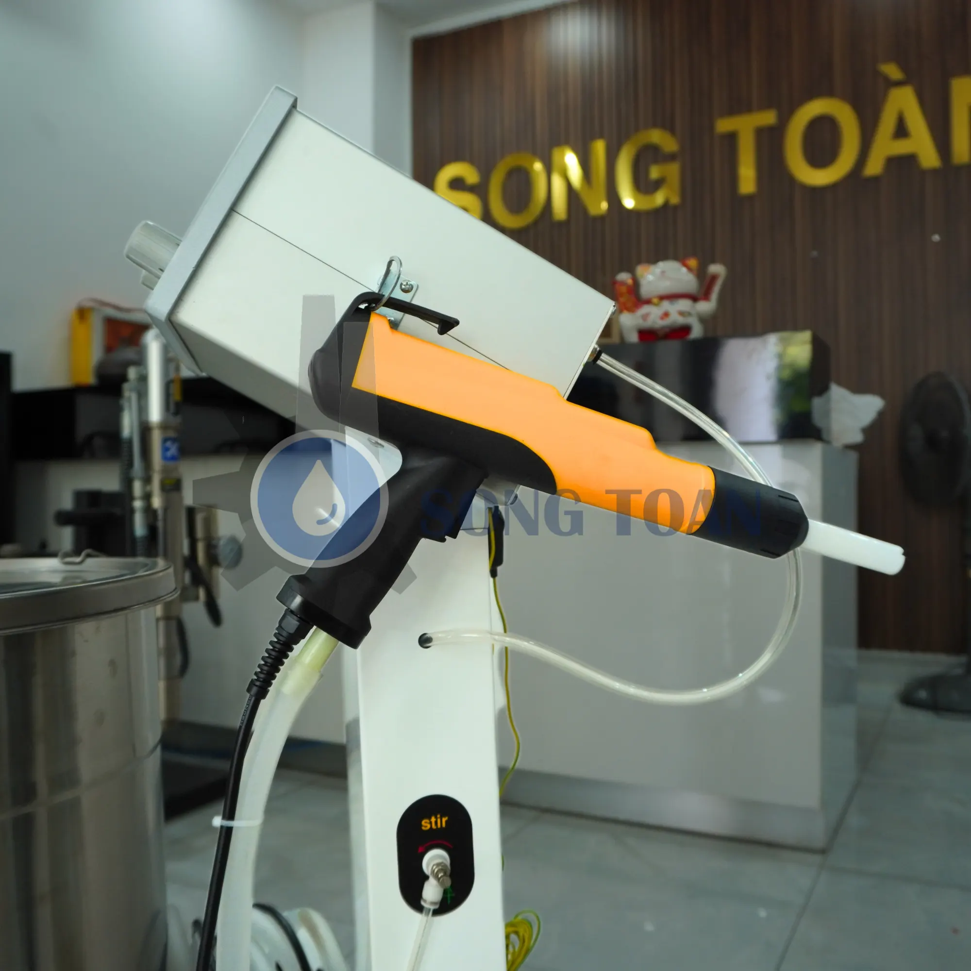 tay phun máy tĩnh điện bột HN-310