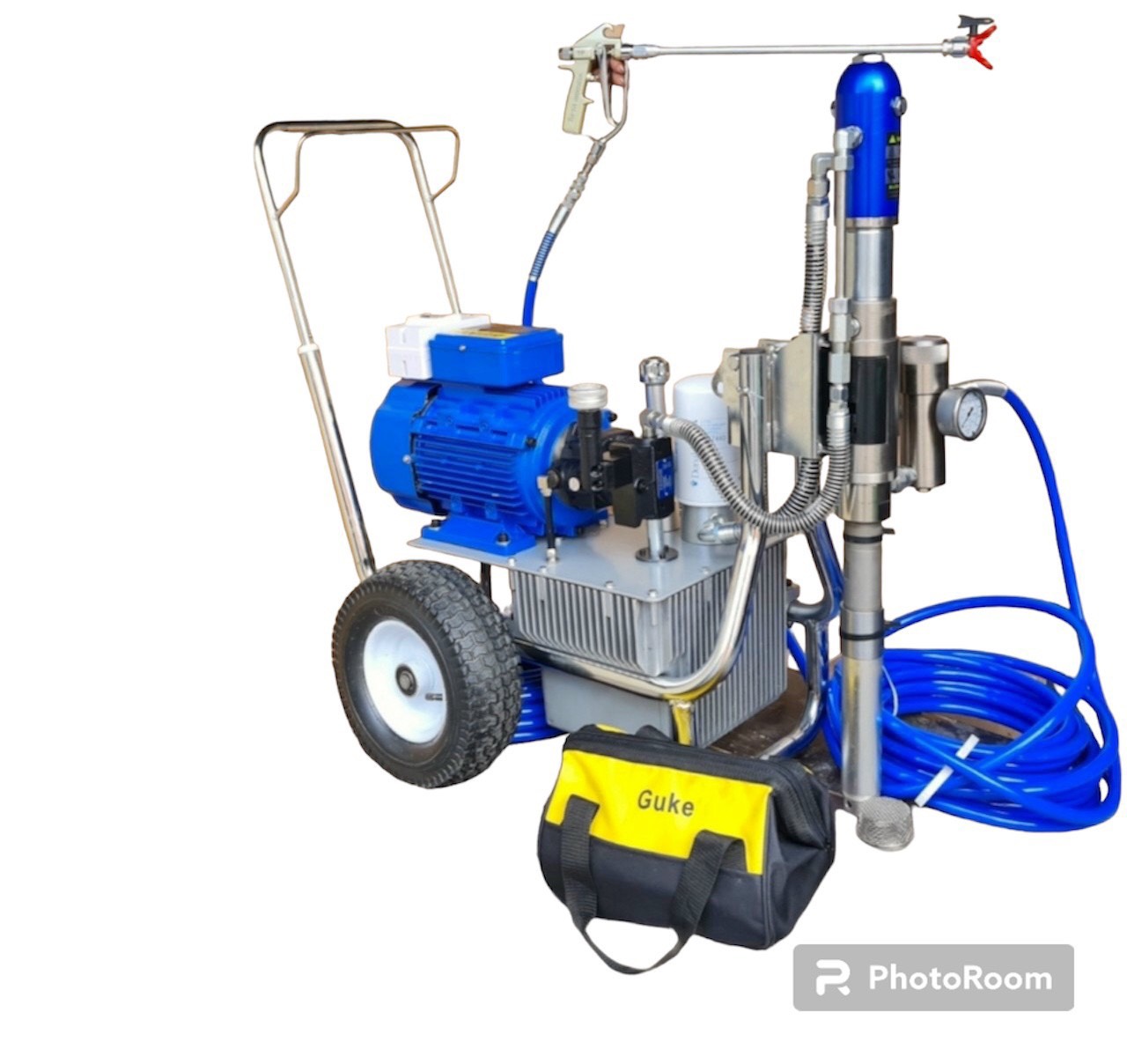 Máy phun bột piston trung quốc giá rẻ gc-6