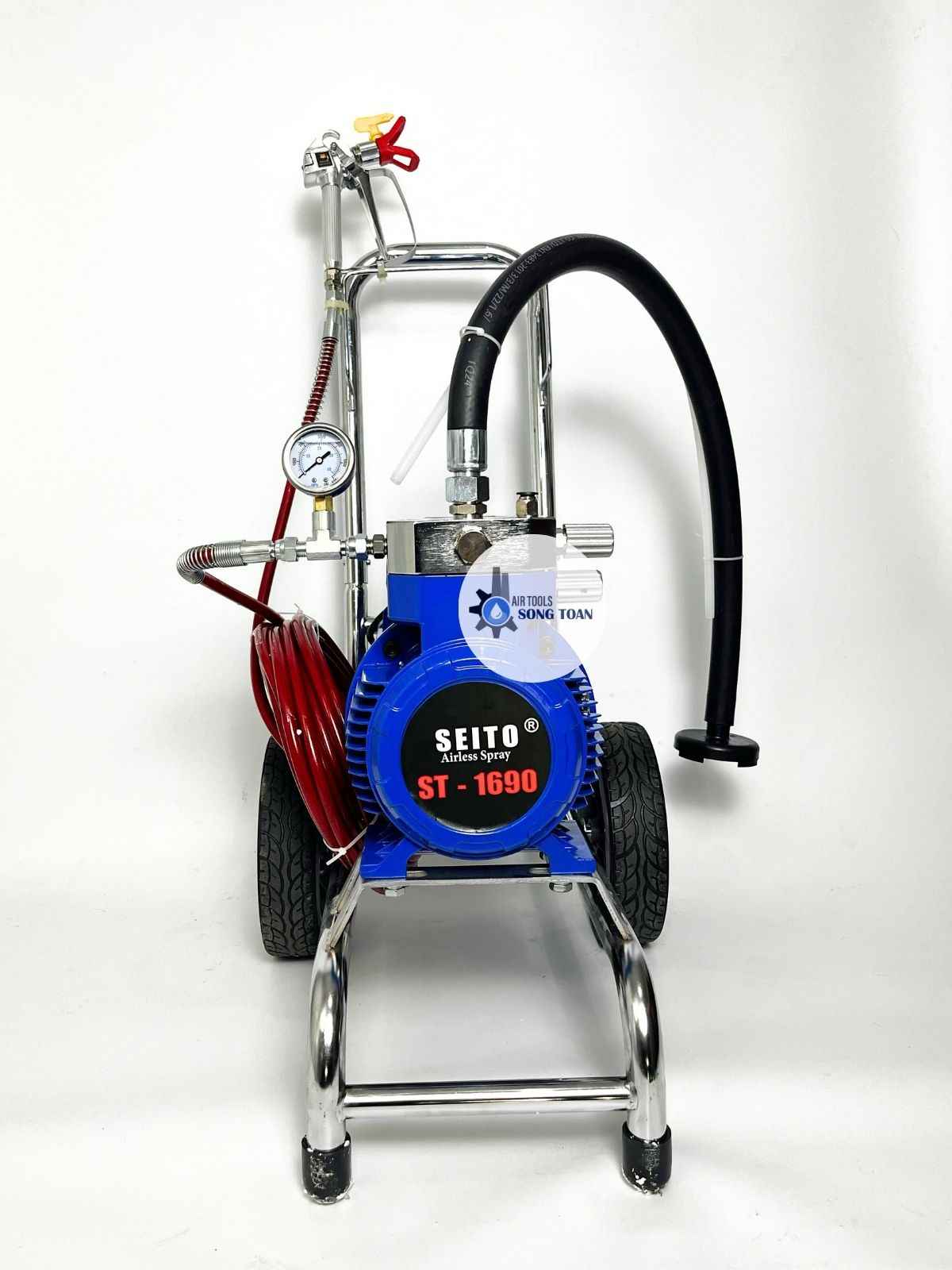 Máy phun sơn nước tường nhà, sơn dầu