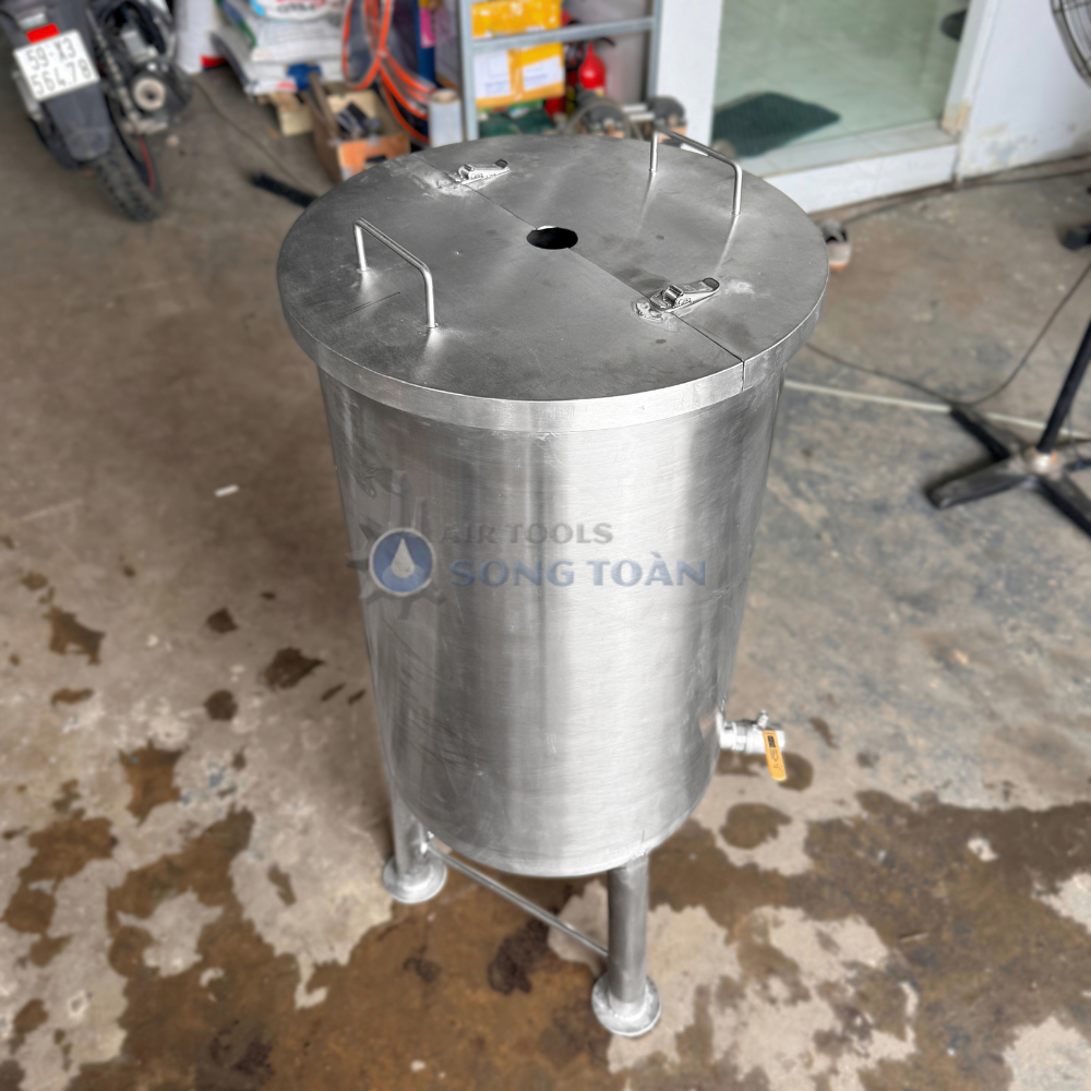 bồn inox 120L