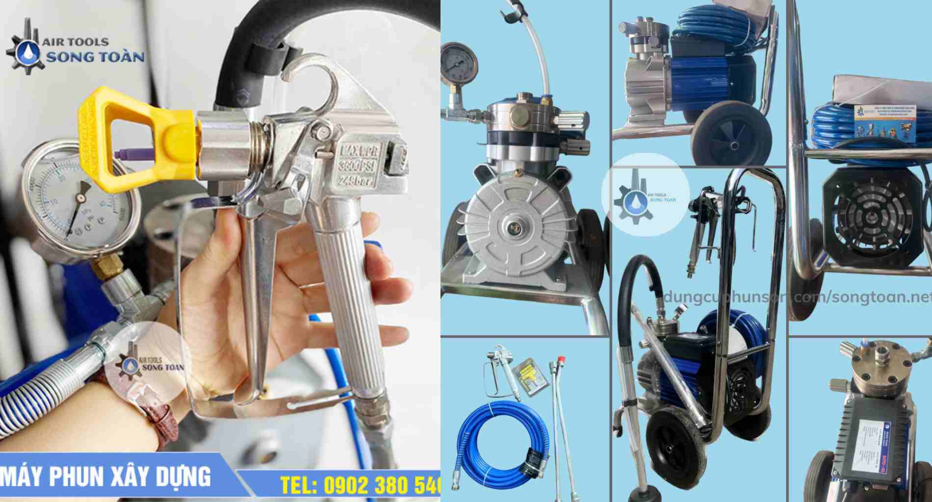 Máy phun sơn nước SOTO-01