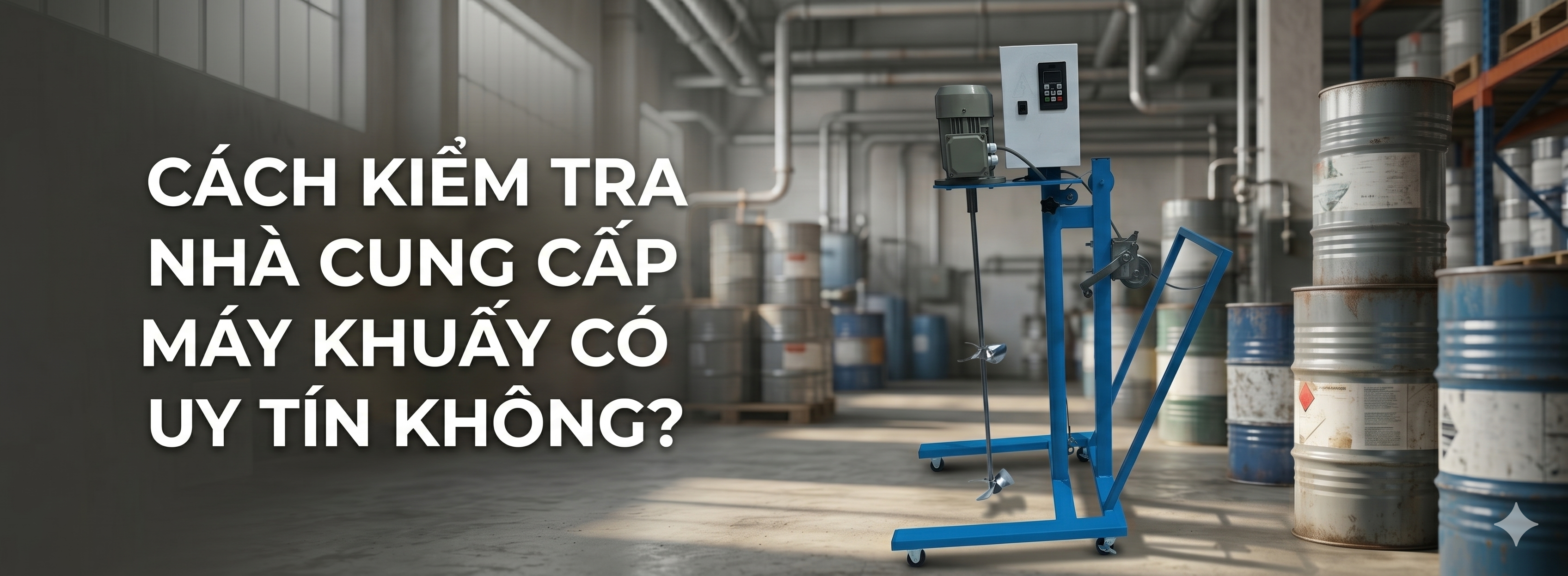 Máy khuấy sơn, hóa chất
