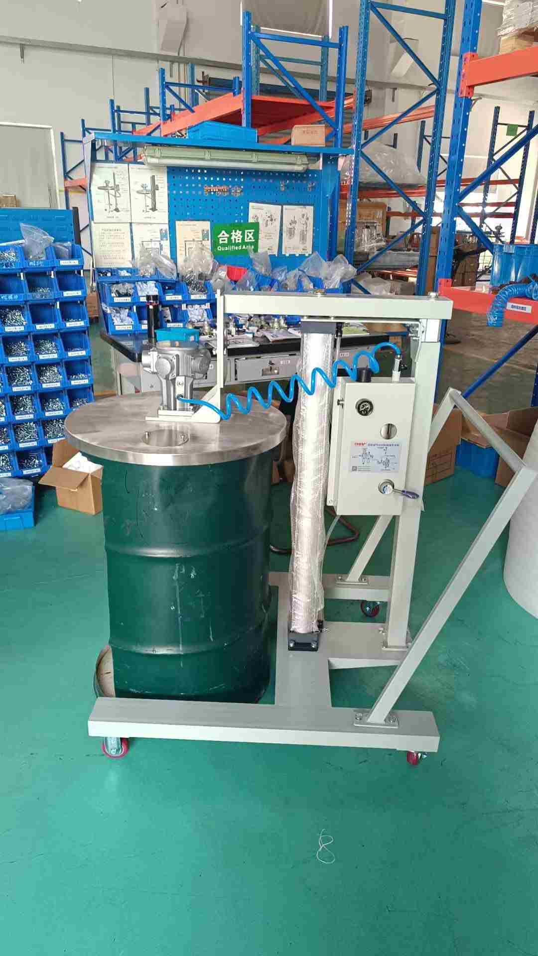 máy khuấy sơn khí nén thùng phuy