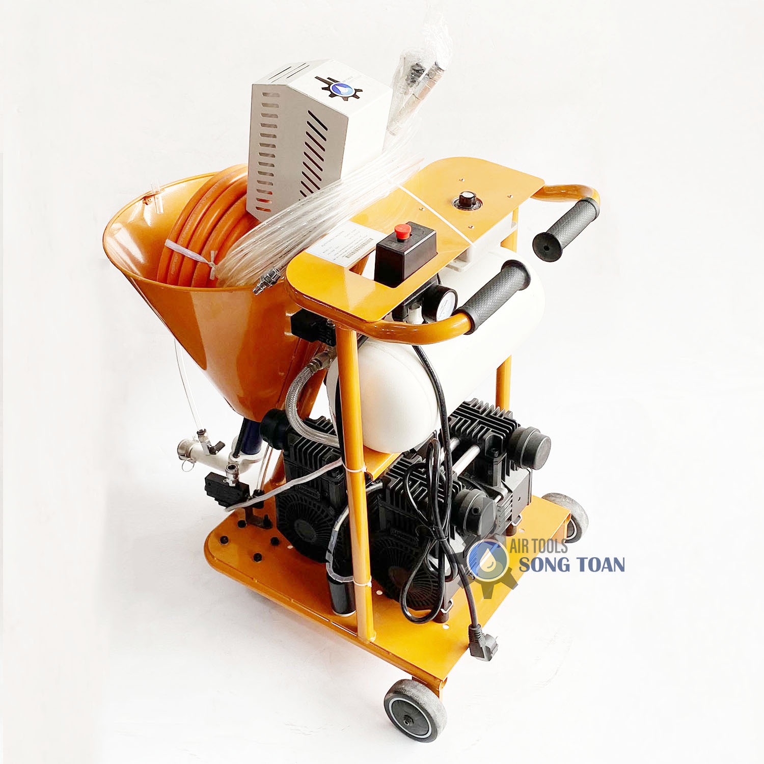 may phun son chong tham 2 thanh phan