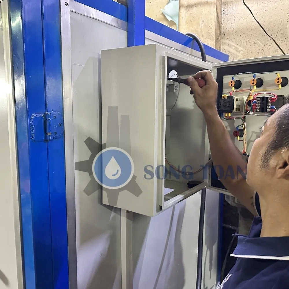 DỰ ÁN: CUNG CẤP GIẢI PHÁP ỨNG DỤNG SƠN TĨNH ĐIỆN LÊN BỀ MẶT INOX