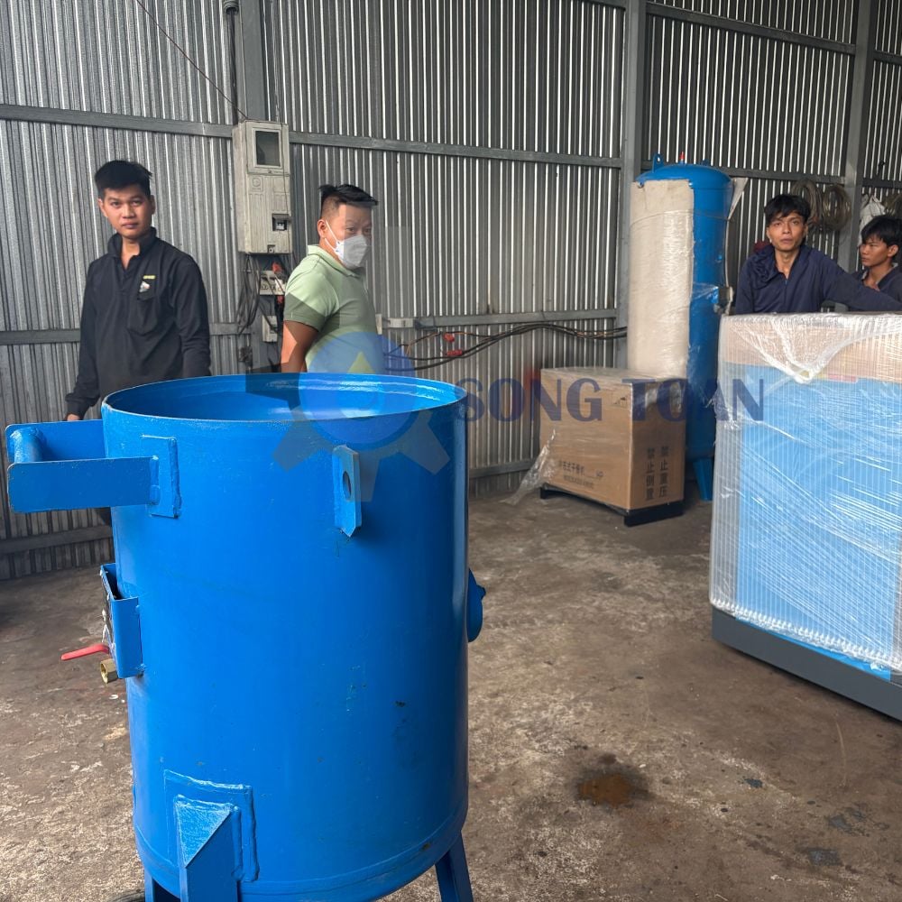 BÀN GIAO HỆ THỐNG MÁY PHUN CÁT TẠI SÓC TRĂNG: GIẢI PHÁP XỬ LÝ BỀ MẶT CHUYÊN NGHIỆP