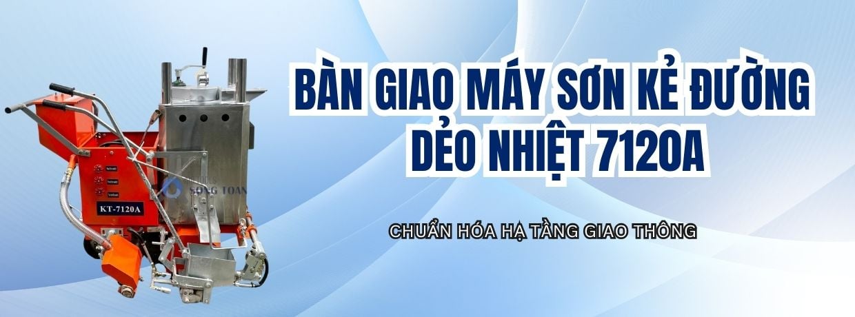 DỰ ÁN BÀN GIAO MÁY SƠN VẠCH KẺ ĐƯỜNG TẠI CÀ MAU: CHUẨN HÓA HẠ TẦNG GIAO THÔNG