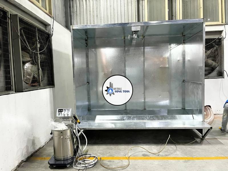 Hệ thống máy sơn tĩnh điện bột