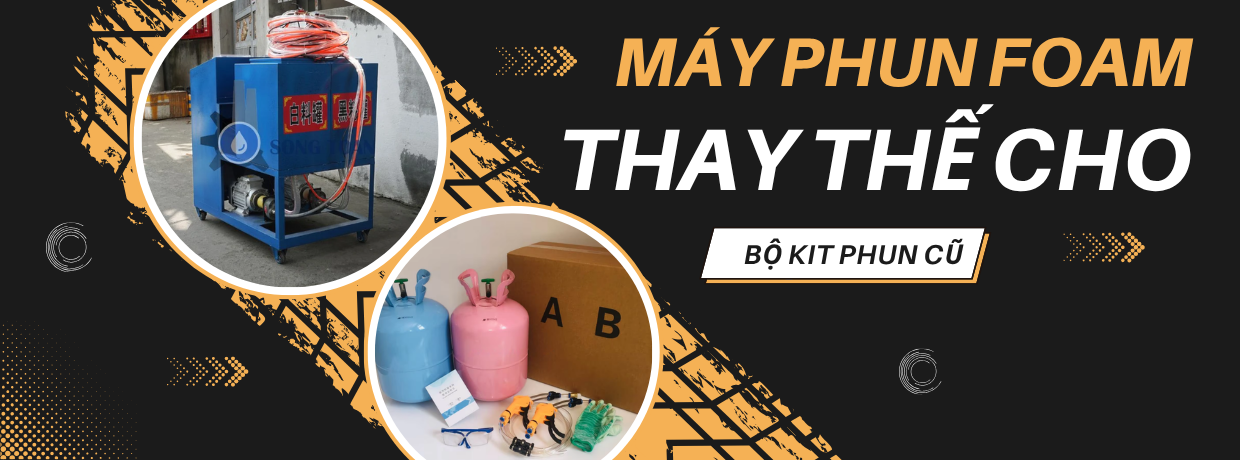 DỰ ÁN CHUYỂN ĐỔI CÔNG NGHỆ CÁCH NHIỆT: TỪ BỘ KIT DI ĐỘNG SANG MÁY PHUN FOAM CHUYÊN DỤNG ST-F02