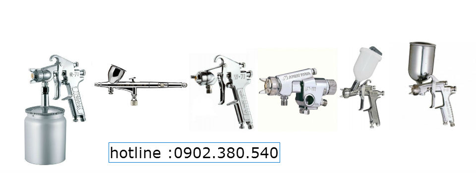 súng phun sơn ngành gỗ