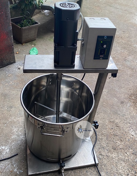 máy khuấy hóa chất motor giảm tốc 2