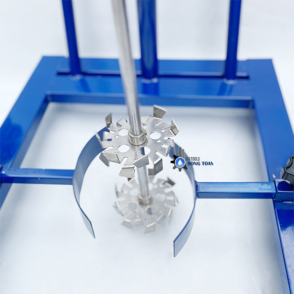 máy khuấy sơn nâng hạ