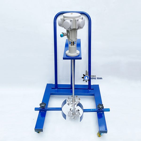 máy khuấy sơn nâng hạ