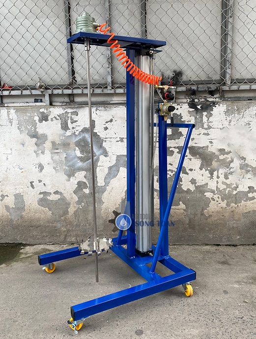 máy khuấy hóa chất nâng hạ tự động v4 hcm 1